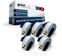 5x Compatibile Indirizzo Rotolo Etichette per Brother P-Touch QL570 DK11201