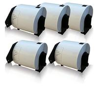 5x Compatibile Rotolo-Etichette per Brother DK-11202 P-Touch QL560VP P-Touch QL560YX P-Touch QL570 P-Touch QL580 P-Touch QL580N P-Touch QL650TD P-Touch QL700 P-Touch QL710W P-Touch QL720NW