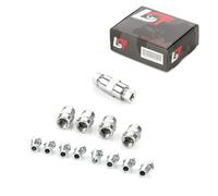 5x Connettore Tubazione Del Freno 4,75 MM Chiarore F Con Dado Maschio per Opel