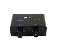 5X(Controller Audio Controllo Volume Cuffie 3,5 mm + 6,35 mm Controllo Volu3939