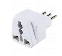 5x Convertitore Adattatore Viaggio Da Spina Italiana 10A 2P+T A Presa UK USA AUS
