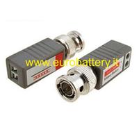 5x COPPIA VIDEO mini BALUN passivo BNC CAVO UTP TRASMETTITORE RICEVITORE CCTV