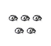 5X Covert Acoustic Tube Security Bodyguard Auricolare Auricolare PTT Mic Compatibile per CP040 DP1400 GP68 GP88