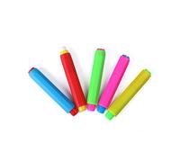 5X Custodia porta gesso per la scuola in plastica regolabile, colore di ricambio casuale