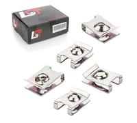 5x Dado a Scatto Dashboard Carenatura Molletta per bmw 7er E38 4,8mm