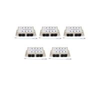 5X Dc12-24V 8 Canali di Uscita Dmx Dmx512 LED Distributore di Segnale Amplificatore Splitter Distributore per Attrezzature Domestiche