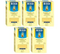 5x De Cecco Lasagne All' Uovo No.112 Confezione da 500 g (2,5 kg)