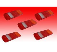 5x Disco Luce Sinistra Destra Adatto A per Mercedes Benz Atego Vetro Posteriore