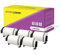 5x DK-22243 102 mm x 30,48 m Compatibili Etichette Nastri adesive continuo per Brother P-Touch QL-1050, QL-1050N, QL-1060N, QL-1100, QL-1110NWB etichettatrici