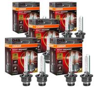 5x Duopack OSRAM D4S Xenarc Notte Breaker 220 Fino +220% 4400 K Modello 2024/25