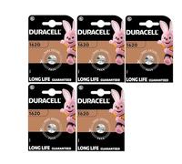 5X Duracell 1620 (5 Blister Da 1 Batteria) 5 Pile (CR1620)