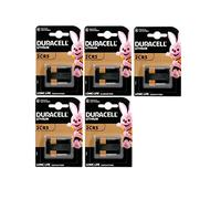 5X Duracell 245 2CR5 Lithium (5 Blister Da 1 Batteria) 5 Pile