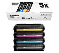 5x Eurotone Toner per Ricoh Aficio SP C 250 sf SFw e dn sostituisce Set Blu Rosso Giallo
