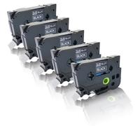 5x Extra Compatibile Nastri per Brother PTouch-1000-F TZE345 Essere Quantum Pr
