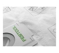5x Festool Lana Selfclean Sacco-Filtro Sc Fis-Ct 26 per Aspiratore CT 26, 36, 48