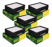 5X FILTRO MANN Filtro Dell'Aria Interna CU 1722