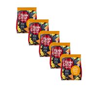 5x Finn Crisp Cheddar Cheese Rye Snacks 150g Integrale Segale Crisps Finlandese