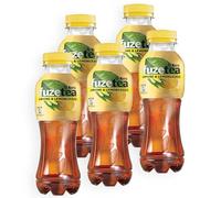 5X Fuzetea Té Nero al Gusto Limone con una Nota di Lemongrass Bottiglia Pet 400ml- Drink Summer 2023 [5 Confezioni]