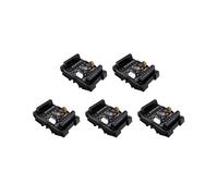 5X FX1N-14MT PLC Scheda di Controllo Industriale + Custodia Modulo PLC Ingresso / Uscita Analogico con Modulo Relè di Ritardo Guida