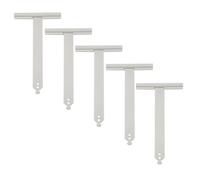 5x Ganci per Tapparelle, Molle di Sicurezza da 15 cm per Tende, mini 100 * 150 mm Accessori per il Fissaggio di Tende in Acciaio staffa di Sospensione (100 * 150MM, Pezzo, 5)