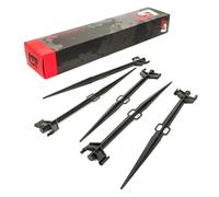 5x Gancio di Piano Linea Tubo Mircro Spruzzatore 7mm Irrigazione