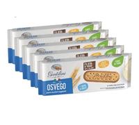 5X Gentilini Osvego Biscotti Senza Zuccheri Aggiunti 250g