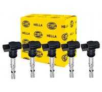 5x HELLA Bobine di Accensione per Ford Focus II Da _ Hcp Dp 2.5 Pezzi Kuga I WA6