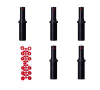 5x Hunter IRRIGATORE DINAMICO A TURBINA PGP 04 TRAIETTORIA 14 CON ATTACCO 3/4"