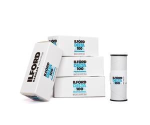 5X Ilford DELTA 100 120 S/W Rullino Film In Bianco E Nero Formato Medio B/W