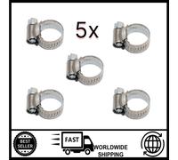 5x Jubilee Clip 11 - 16mm Inox 304 Tubo Morsetto