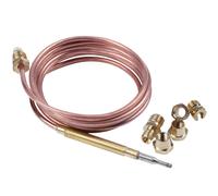 5X Kit Termocoppia Universale Stufa Un Gas 1500mm M6X0,75 con Dado di Tropp7414 [EEK: A]