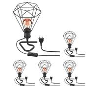 5x lampada da tavolo RETRA interruttore nero 1x E27 max. 60W [EEK: E]