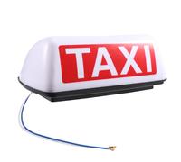 5X(Lampada di Segnalazione TAXI un LED con Indicatore Magnetico Impermeabil2968