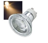 5X LED Lampadine GU10 Faretto 5 Watt 484Lm 3000K 38° [EEK: E]