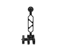 5X Lega di Alluminio Scuba Diving Luce Della Torcia Sfera del Braccio Doppio Giunto E 5 Set Farfalla Clip Morsetto Supporto per Macchina Fotografica