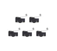 5X Leva A Rullo con Cerniera Lunga per Montaggio A Pannello Ac Microinterruttore di Base Z-15Gw2-B