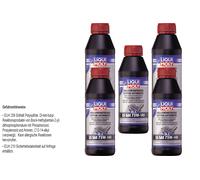5x Liqui Moly Interamente Sintetico Hypoid-Getriebeöl (GL5) Ls SAE 75W-140 500