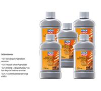 5X Liqui Moly Lotion Per Plastica Cura Profonda Gommatura 250Ml