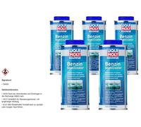 5x LIQUI MOLY Marino Benzina Stabilizzatore 25008 Lattina 500 ML