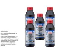 5X Liqui Moly Olio Per Trasmissione Ad Alte Prestazioni (GL4+) SAE 75W-90 500 Ml