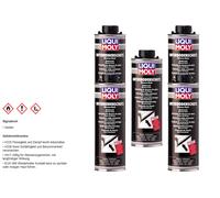 5x Liqui Moly Protezione Pavimento Bitume Nero Karosserieschutzrost Cura 1L