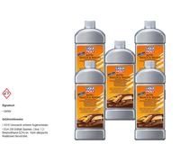 5X Liqui Moly Shampoo Per Auto E Cera Lucidante Cura Della Vernice 1L