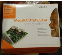 5x LSI Logic MegaRAID SAS 8204ELP 3Gb/s PCI-e RAID Controller Card - NUOVO ne...