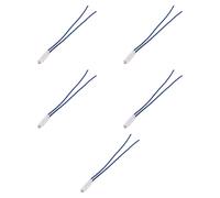5x Luce di cortesia blu, spia colorata, Compatibile Con Vimar Arke', Moduli neri, frutti, interruttori, pulsanti, deviatori, dimmer, sensori, Per Placche originali e compatibili