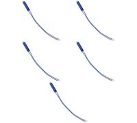 5x Luce di cortesia blu, spia colorata, moduli grigi, Compatibile Con BTicino Axolute, frutti, interruttori, pulsanti, deviatori, dimmer, sensori, Per Placche originali e compatibili