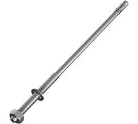 5x Lumonic Ancora pesante M12x355mm | Ancore a cuneo zincate di alta qualità | Montaggio a pressione, IMMEDIATAMENTE CARICABILE | Ancoraggio in calcestru