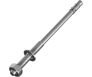 5x Lumonic Ancora pesante M16x315mm | Ancore a cuneo zincate di alta qualità | Montaggio a pressione, IMMEDIATAMENTE CARICABILE | Ancoraggio in calcestru