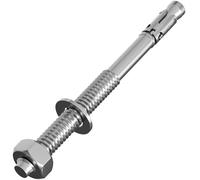 5x Lumonic Ancora pesante M8x110mm | Ancore a cuneo zincate di alta qualità | Montaggio a pressione, IMMEDIATAMENTE CARICABILE | Ancoraggio in calcestruz