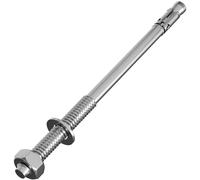 5x Lumonic Ancora pesante M8x150mm | Ancore a cuneo zincate di alta qualità | Montaggio a pressione, IMMEDIATAMENTE CARICABILE | Ancoraggio in calcestruz