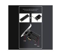 5X M.2 NGFF B-Key Change Scheda di Espansione un 5 Porte Scheda di Espansione da 6 Gbps Chipset JM575